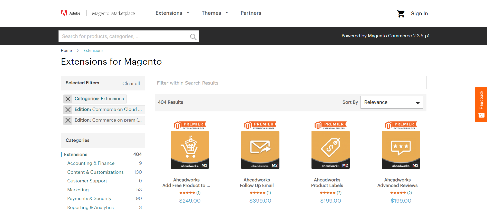 Rozszerzenia dla Magento Commerce — Shopify Plus a Magento Commerce