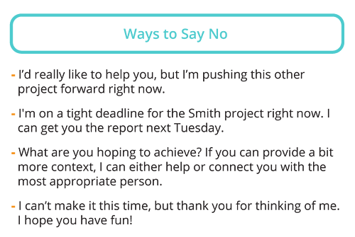 Как сказать нет, не отталкивая людей