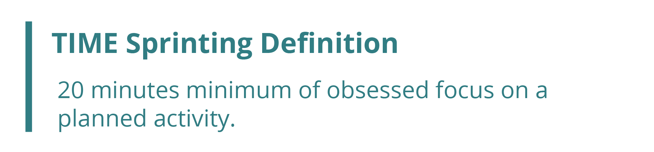 時間衝刺定義