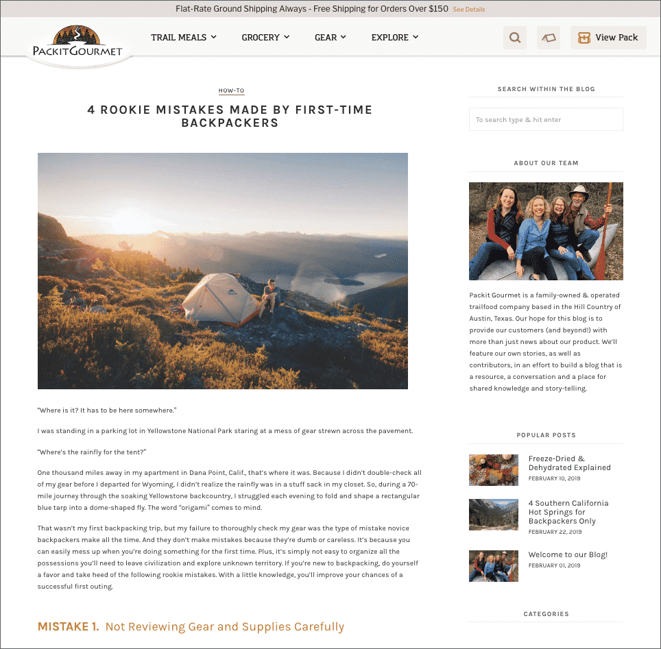 blogs de commerce électronique