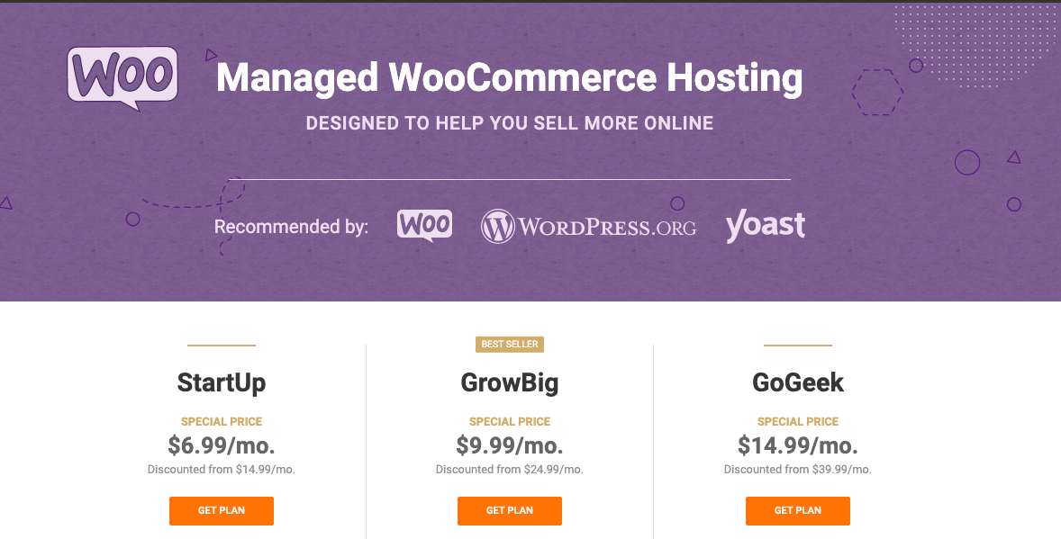 Plan cenowy Siteground