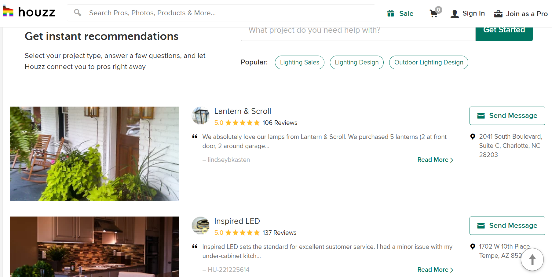 オンラインビジネスディレクトリの例