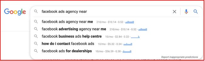 드롭 서비스 고객을 위한 페이스북 에이전시 키워드