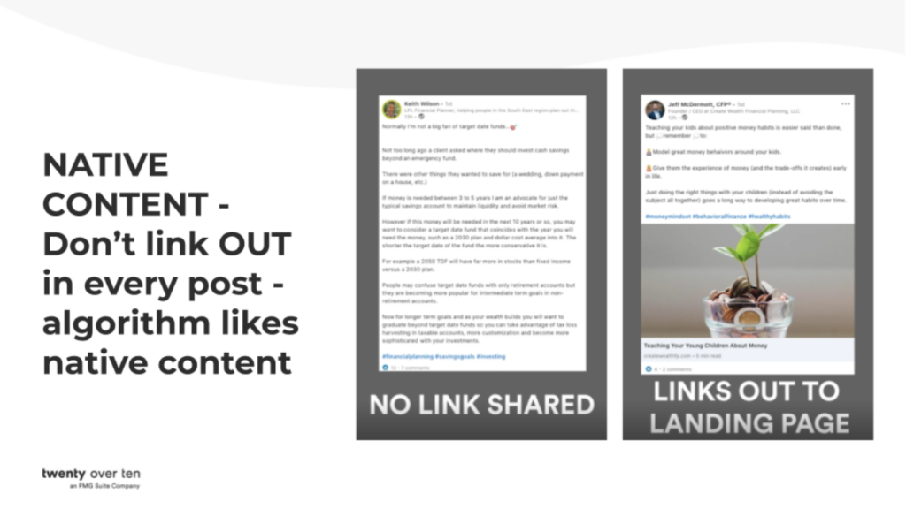 ネイティブコンテンツと非ネイティブコンテンツ