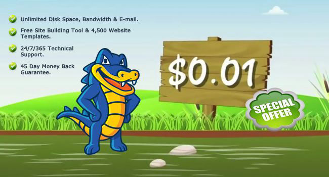 Hostgator 1 Cent Coupon - Fast & Reliable Hosting at 1 Penny