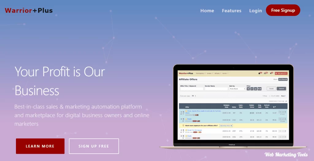 WarriorPlus Affiliate Network