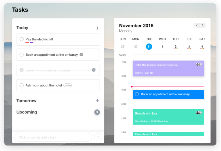 تطبيق قائمة التحقق Any.do لسطح المكتب