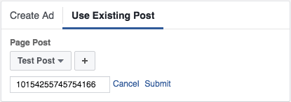 إنشاء منشور مظلم
