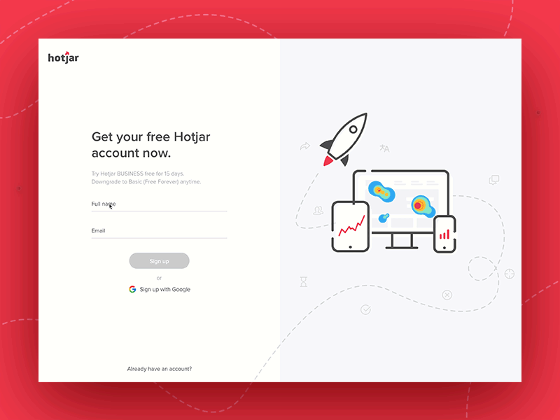 hotjar-dichotomy-split-side-web-design-trend-2017