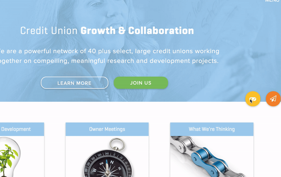 Веб-сайт по дизайну материалов