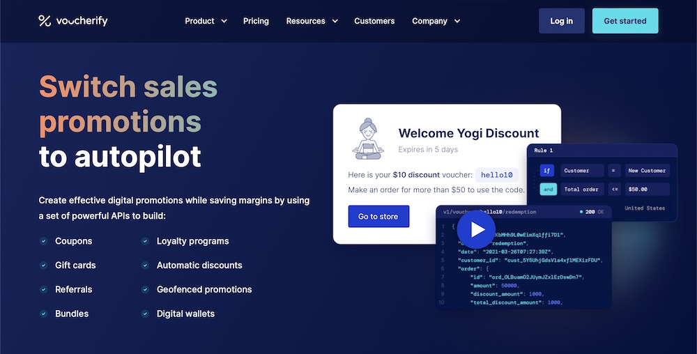 Voucherify الموقع