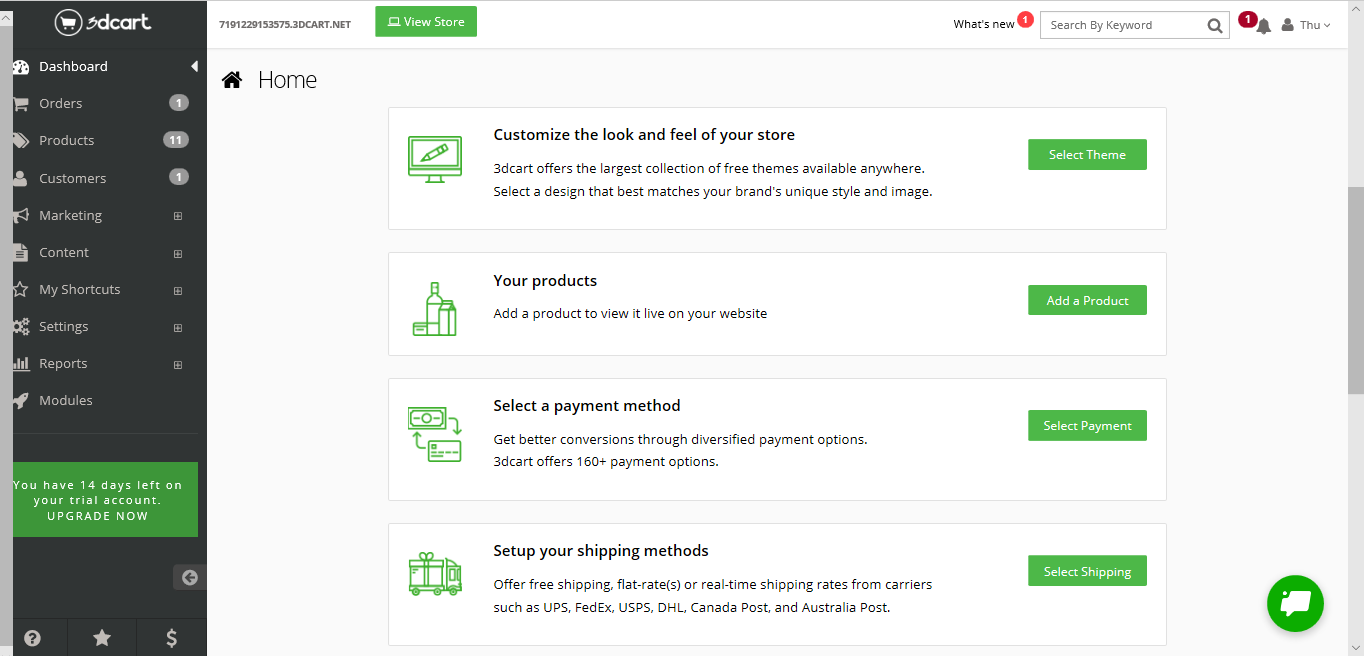 Pulpit nawigacyjny 3dCart