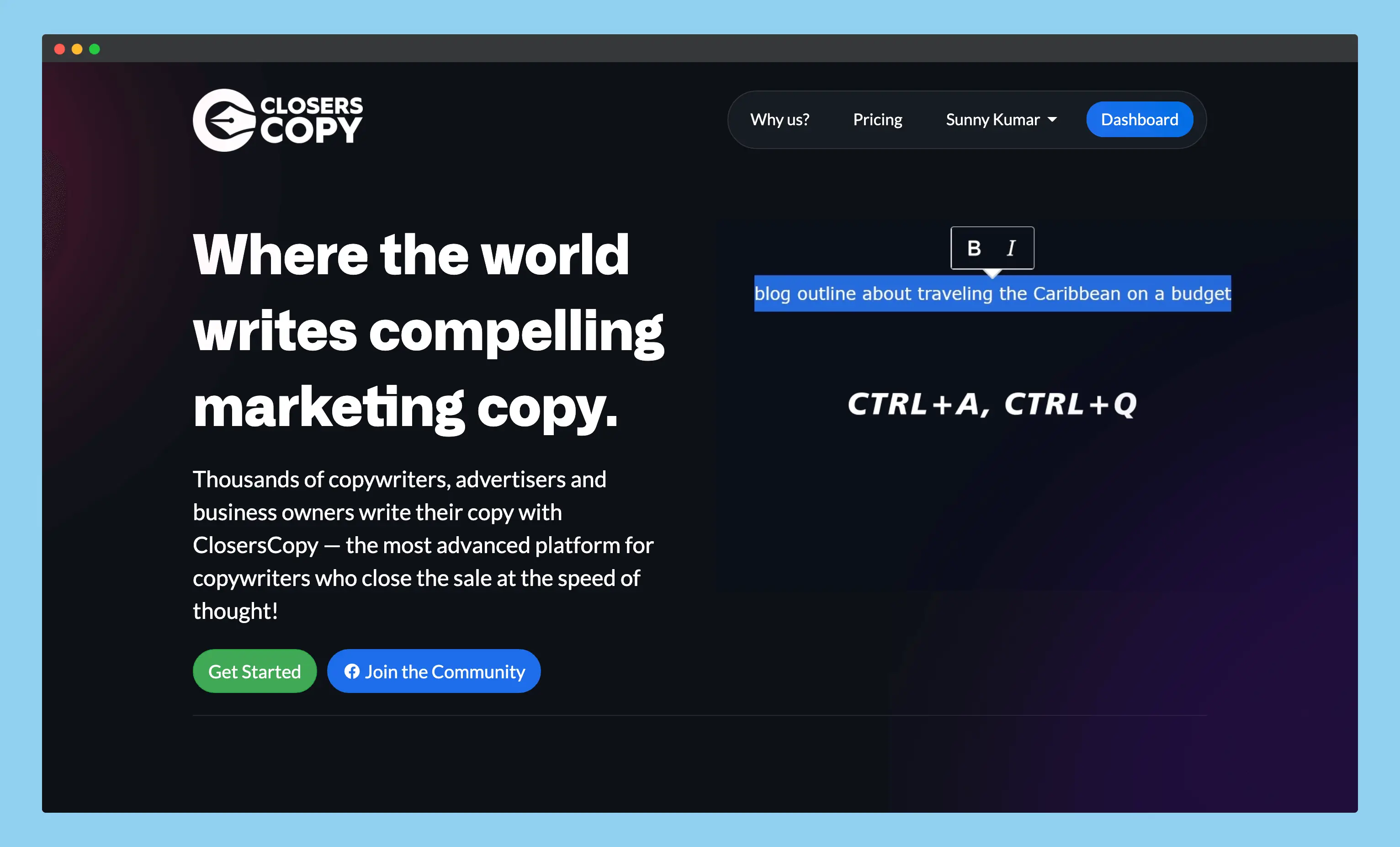 ClosersCopy Lifetime Deal 2022 – Erhalten Sie 20 % RABATT auf das beste KI-Schreibtool closerscopy deal, closerscopy discount, closerscopy free trial, closerscopy lifetime deal