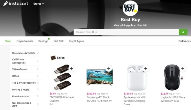 ซื้อดีที่สุดบน Instacart