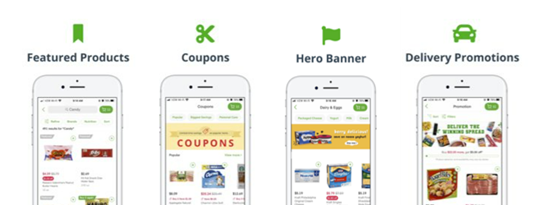 Produktangebote für Instacart-Anzeigen