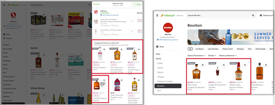Ausgewählte Produkte - Checkout & Browse - Instacart