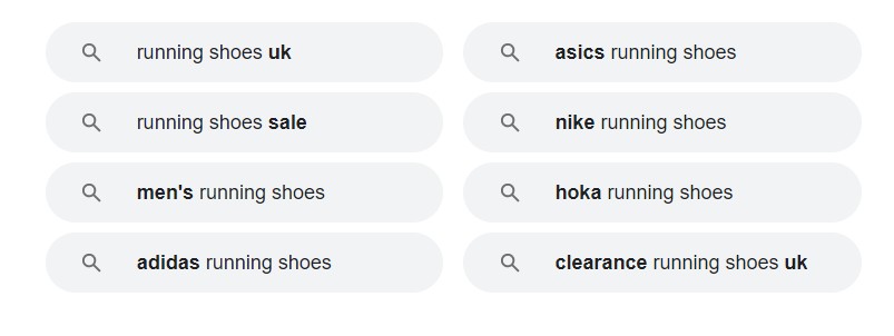 Google Related Searches