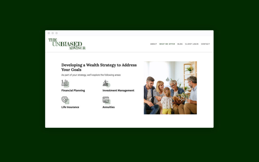 無偏見顧問提供的服務