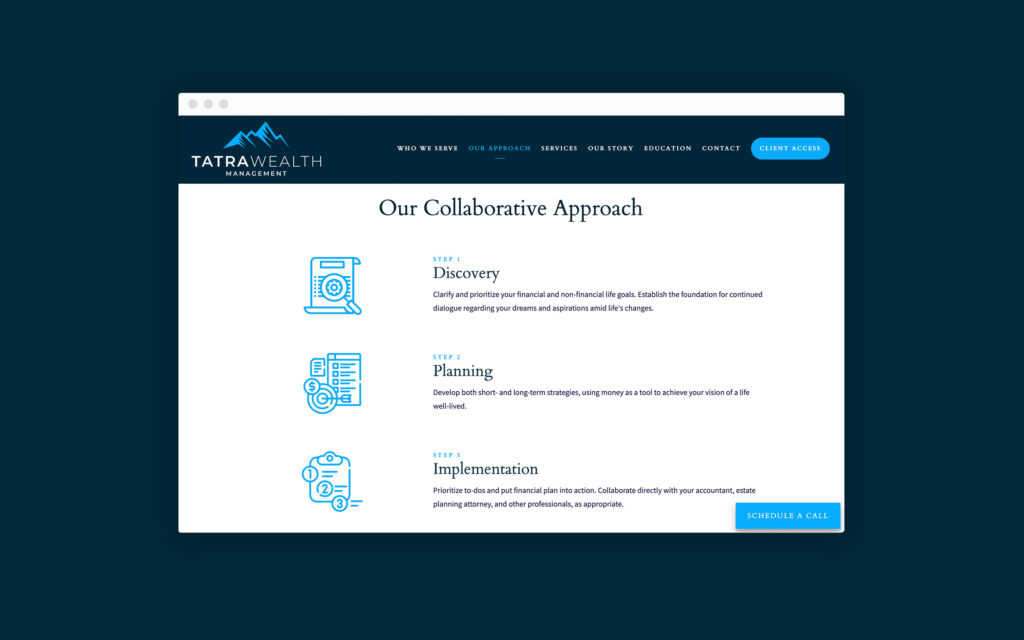 Подход Tatra Wealth к финансовому консультированию