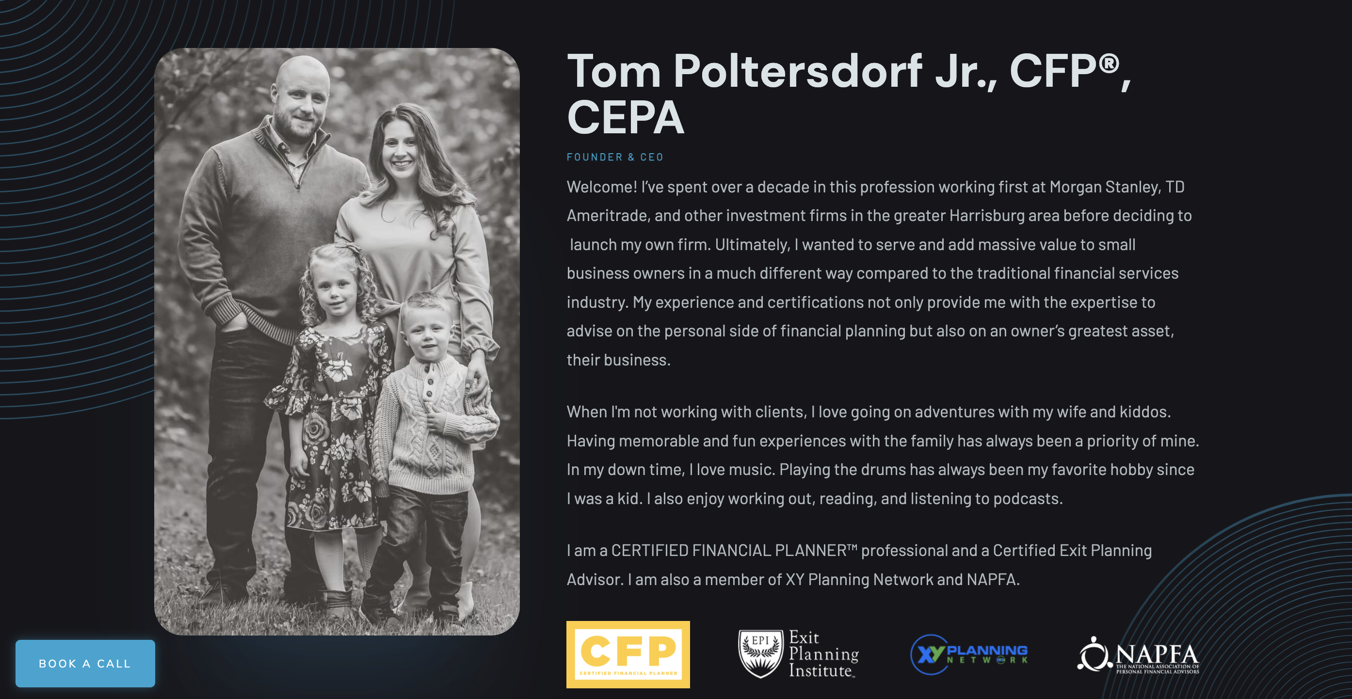 Tom Poltersdorf Jr., CFP, CEPA