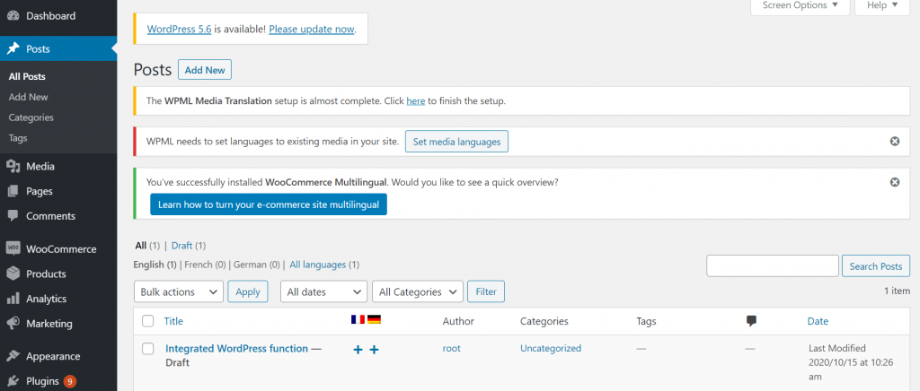 recenzje woocommerce