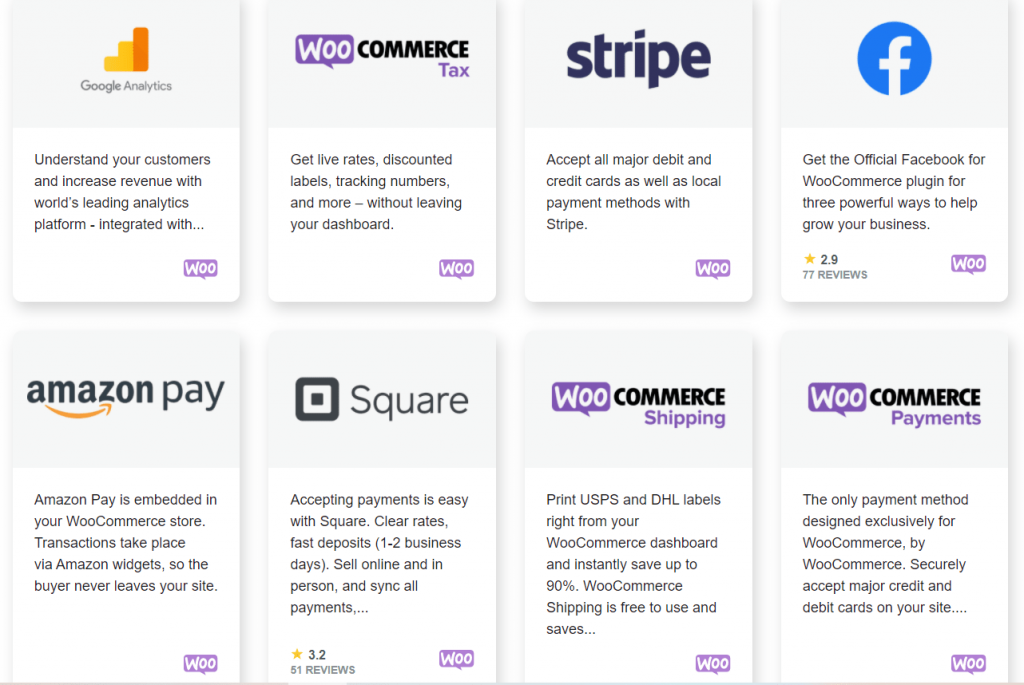 recenzje woocommerce
