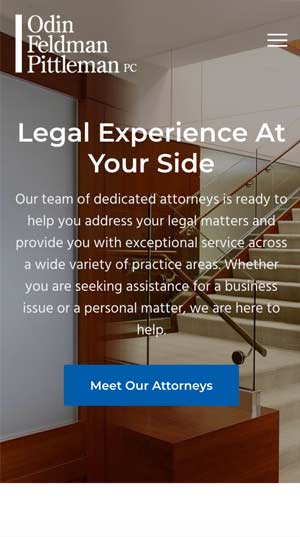 Screenshot del cellulare della legge OFP