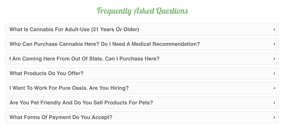 321 ไคลเอนต์การตลาดบนเว็บแสดงหน้าคำถามที่พบบ่อยสำหรับการค้นหาด้วยเสียง