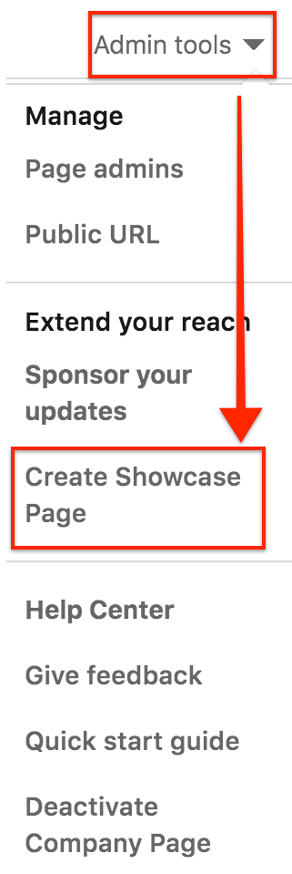 創建 LinkedIn 展示頁面