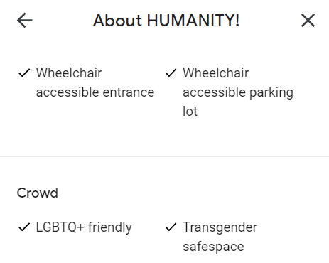 Esempio di spazio sicuro transgender