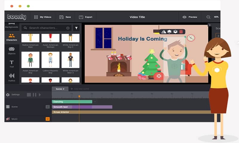 toonlyインターフェース