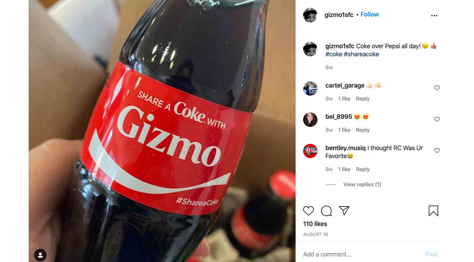 伝道者によって作成されたサンプルUGCコンテンツ