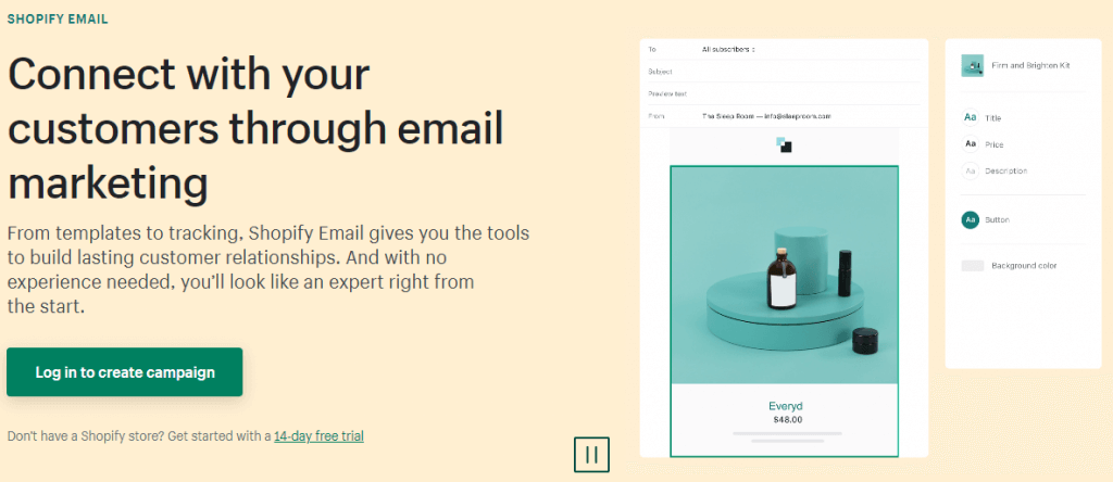 Shopify vs Amazon: การตลาดผ่านอีเมลของ Shopify