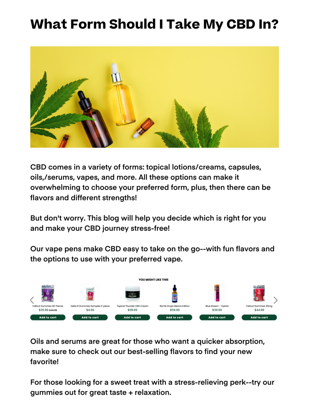 Blog CBD InPage Carrousel