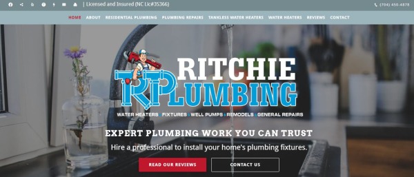 Ritchie Plumbing LLC - 水管工夏洛特 NC