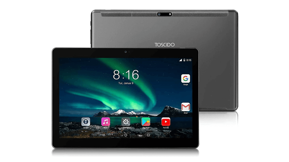 Tablette Android 10 pouces, TOSCIDO Android 10.0