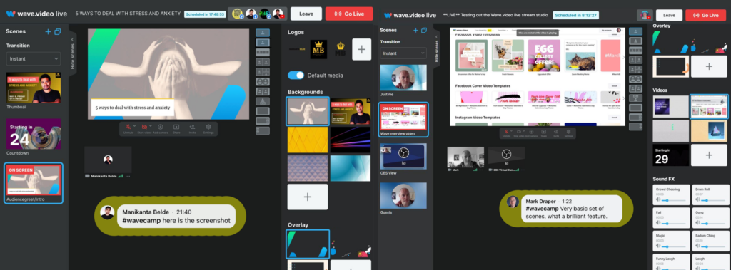 Wave Camp挑戰第三天的場景練習示例