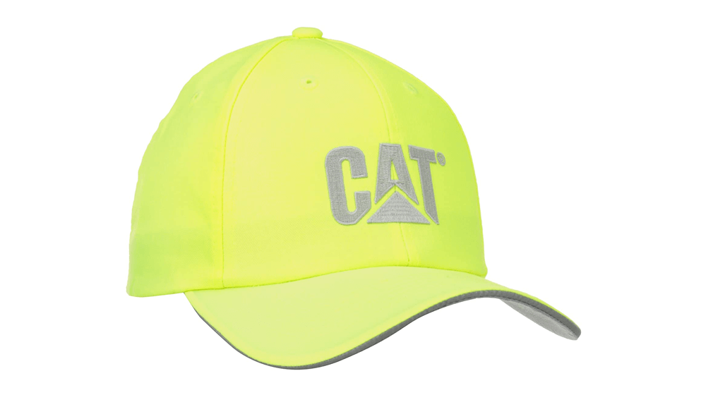 Caterpillar 男式 Hi-vis 商標帽