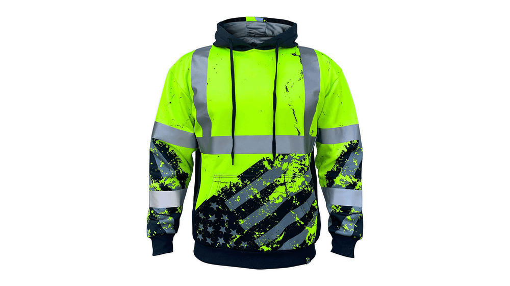 SafetyShirtz SS360 American Grit 連帽衫 ANSI Class 3