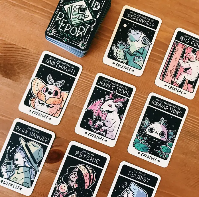 Mai Nguyen Графический дизайн игральных карт Визитные карточки