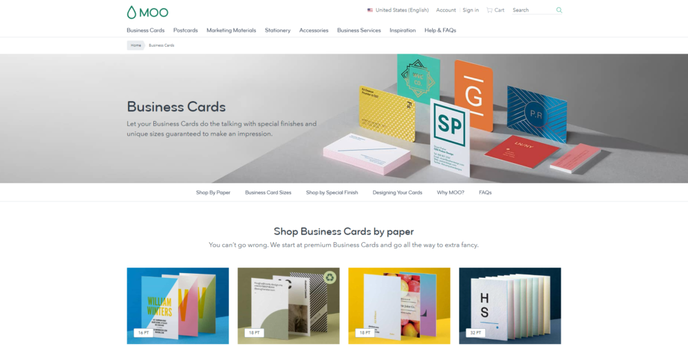 визитки с графическим дизайном