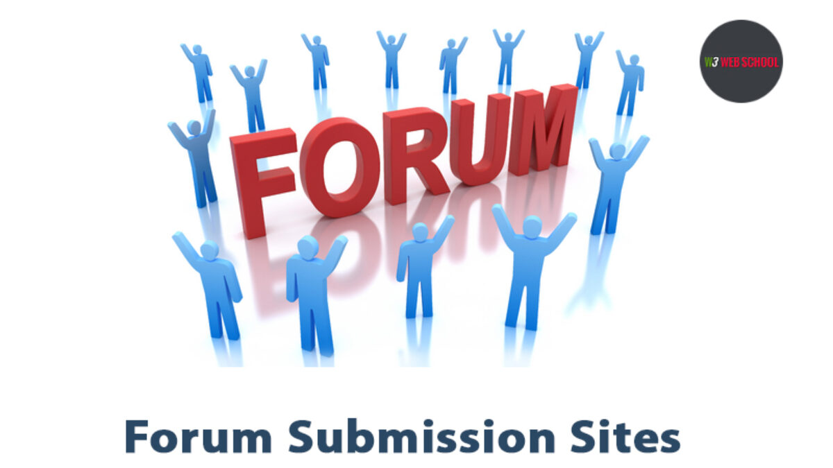 Forum Submission Sites - Dofollow High DA Forum Submission Sites List
