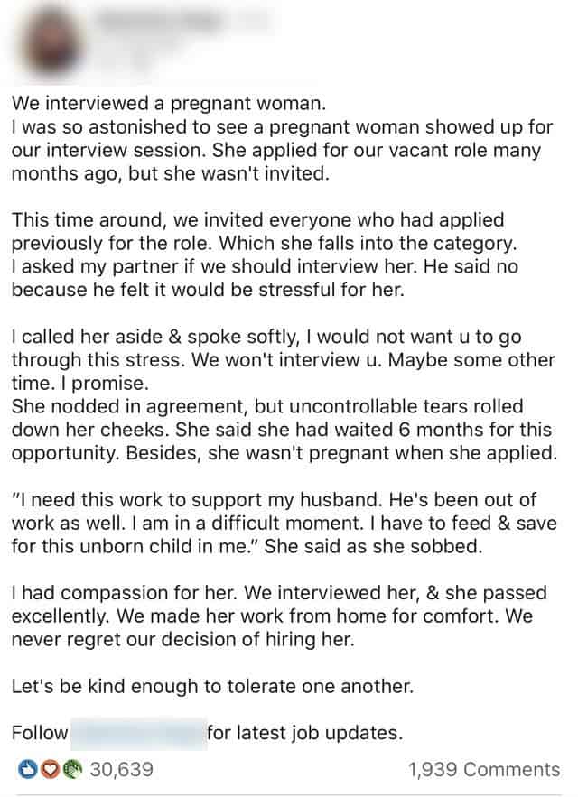 Bewegende Interviewgeschichten auf LinkedIn