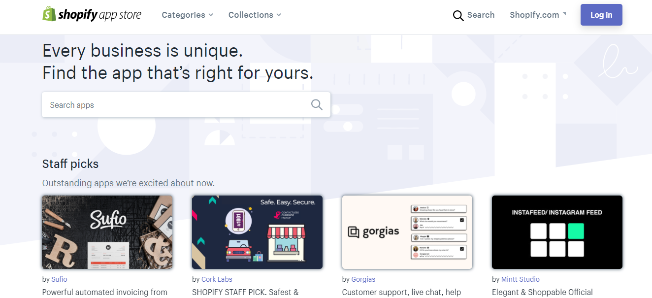 App Store da Shopify