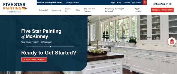 Pintura Cinco Estrelas de McKinney