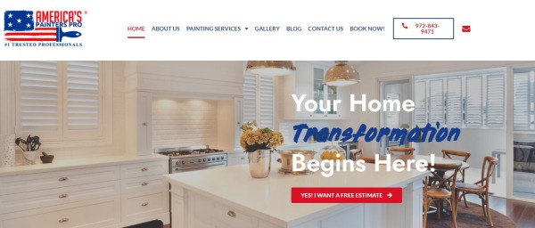 Pintores profissionais da América