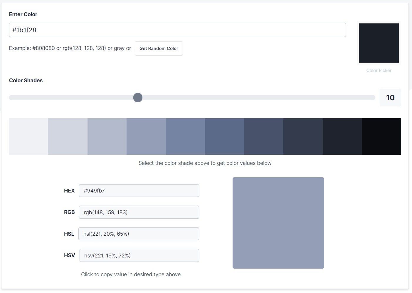 mdigi Farbtongenerator